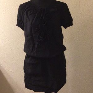 New York & Company Womens Black Romper Size XS